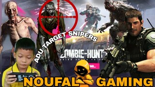 saling adu tembak para sniper di game zombie hunter