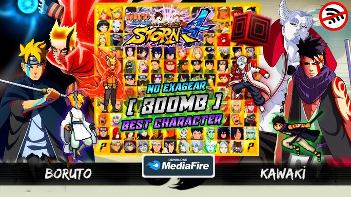 UPDATED‼️ Naruto Ultimate Ninja Storm Mugen Android 2023!! [800MB] Best Character Edition | BVN