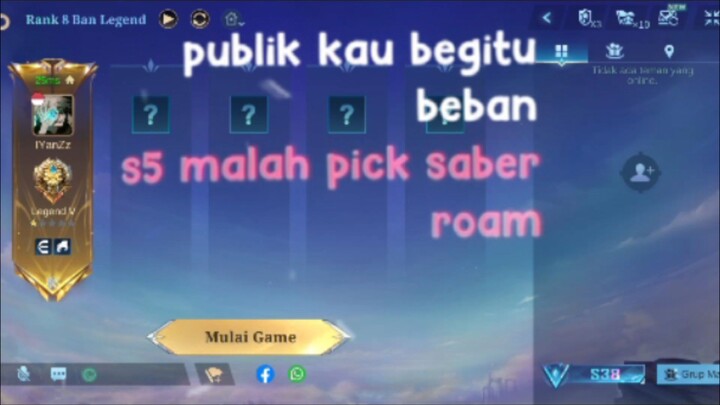 publik kau begitu beban s5 malah sber room