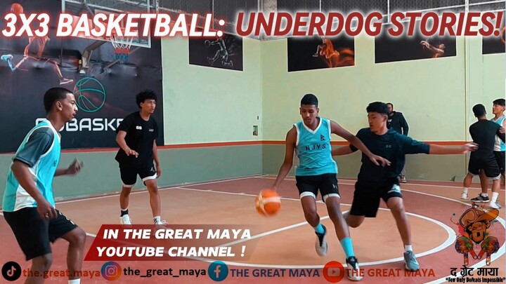 UNSTOPPABLE 3X3 BASKETBALL ACTION | THRILLING GAME @ GO BASKET | SUPPORT NEPALI BASKETBALL& SHARE NW