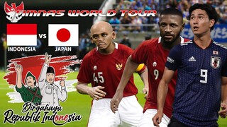 INDONESIA VS JEPANG | HANCURKAN PENJAJAH !! TIMNAS WORLD TOUR SPECIAL KEMERDEKAAN HUT RI KE-77 !!