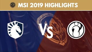 MSI 2019 Highlights: TL vs IG | Team Liquid vs Invictus Gaming