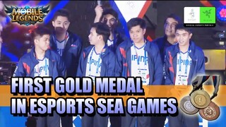 THE FIRST GOLD MEDAL IN E-SPORTS 🥇 PHILIPPINES VS INDONESIA GAME 5 - SEA GAMES 2019