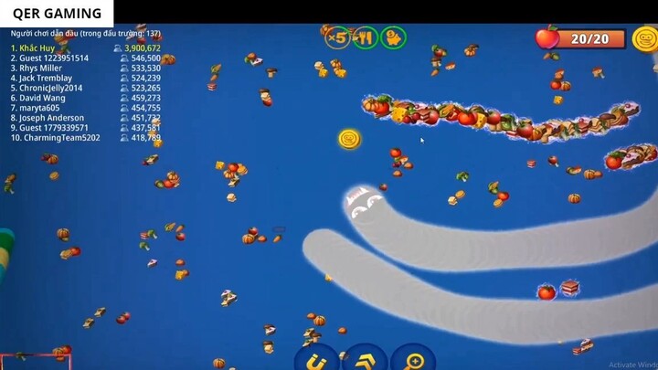 Rắn săn mồi, Game rắn top 1 kịch kính và vui nhộn - ZonZin TV #287 11