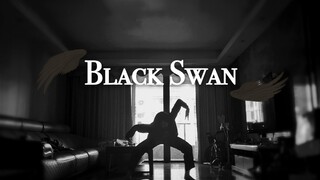 【Sweetie甜甜】居 家 黑 天 鹅Black Swan-BTS舞蹈/全网最带感速翻/无剪辑无特效/论防弹的女人有多快/跳舞也要戴口罩呀