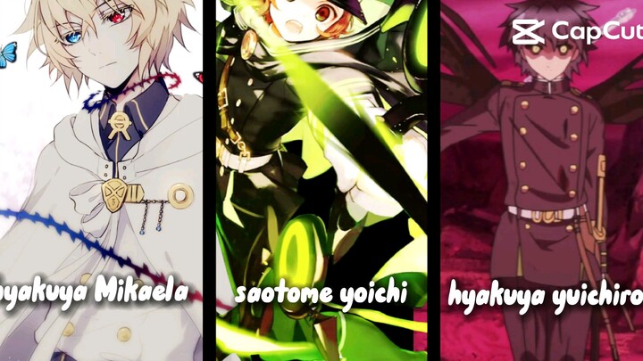 anime seraph of the end(owari no seraph)