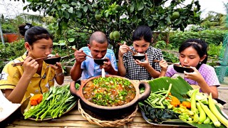 Chia sẻ cách làm kho quẹt chấm rau tập tàng ngon hết chỗ chê | ATCL T83