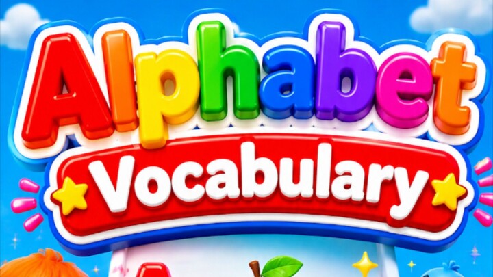 Alphabet Vocabulary for Kids | Learn ABC & English Vocabulary