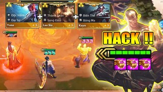 LEESIN 3 SAO X3 GĂNG BẢO THẠCH + KAYN 3 SAO X3 SHOJIN + YONE 3 SAO? WTF ??NHÂN PHẨM GÌ ĐÂY!