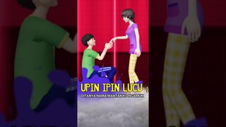 Ditanya Nama Mantan malah Ngamok #upinipinlucu #ZEPETO #ejenali #Rayyanalplay #shorts2024