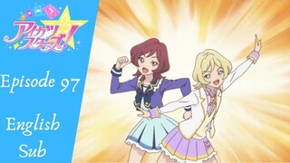 Aikatsu Stars Episode 97, Bon Bon Voyage! (English Sub)