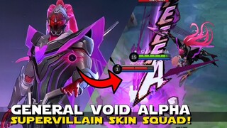 ALPHA'S GENERAL VOID ABYSS SQUAD SKIN IS HERE! | THE BEST SKILL EFFECTS IN MOBILE LEGENDS? MLBB