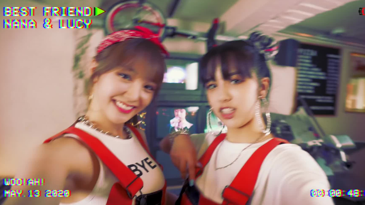 【woo!ah!】สไตล์แบบนี้ของ woo!ah! เคยเห็นไหม? แร็พไลน์ NANA & LUCY คัฟเวอร์เพลง Saweetie - «Best Frien