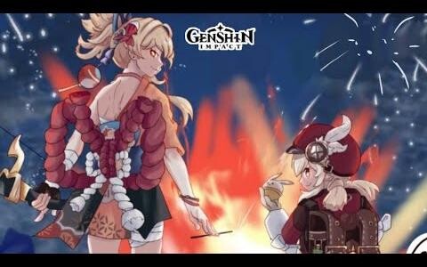 เมื่อโยอิมิยะเจอคลี ; a Genshin Impact Comic Dub โดย Daniella ~