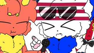 The United States bombed Pearl Harbor【countryfurry】