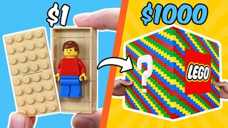 $1 vs $1000 LEGO MYSTERY box...