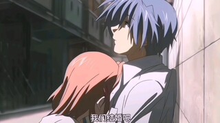Nagisa tidak ragu sama sekali saat menerima pernikahan itu!