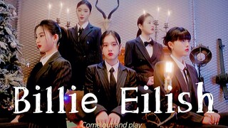 声音太棒了！STAYC圣诞惊喜翻唱Billie Eilish《Come out and play》！