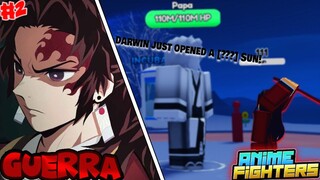 PEGUEI O MELHOR SECRETO ENTRE OS YOUTUBER DA GUERRA!! ANIME FIGHTERS GUERRA!! Ep2