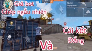 [Garena FreeFire] Giả Bot Đi Ghép Ngẫu Nhiên Rank Tử Chiến Bị Chê Nghèo Và Cái Kết Bị Tố Cáo Hack