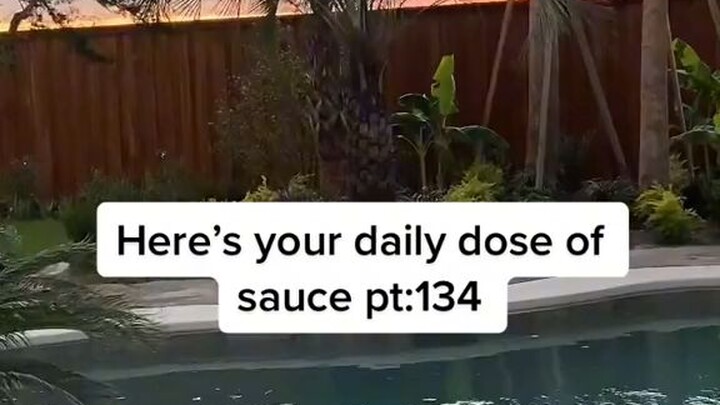 Here's Your Daily Doose Of Sauce!...