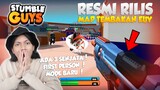 WOAHH MAP TEMBAKAN REAL ADA ! NEW UPDATE 0.48 STUMBLE GUYS X NERF - Begini Gameplaynya ! Keren euy..