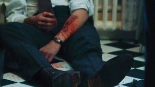 A drowned mother, an indifferent father, a broken man/using self-harm to relieve the pain/loneliness
