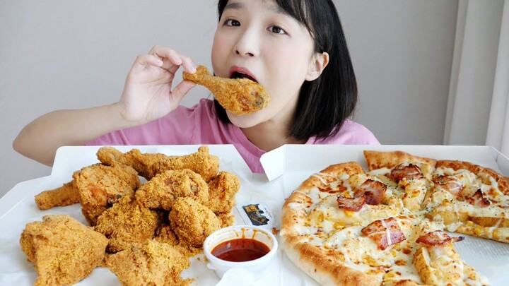 【Nado Official Chinese Subtitles】Fried Chicken Princess of Pizza Land + Double-Decker Potato Pizza –