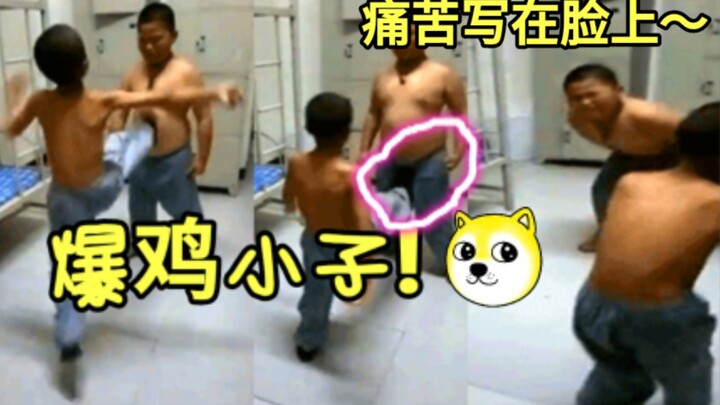 ชกกันต้องเตะไข่ก่อน อัตราชนะสูงขึ้นอีกครึ่งหนึ่ง (｀・ω・´) ความเจ็บปวดฉายชัดบนใบหน้า～ GIF สุดฮาแบบบ๊อง