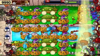 Flags 1-26 Endless Survival | plants vs Zombies |