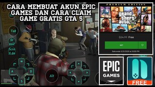 Cara Membuat Akun Epic Games Dan Cara Claim GTA 5 dan main Di Netboom