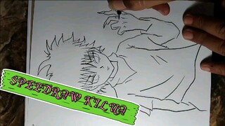 Drawing KILUA ZOLDYCK😎😎😎