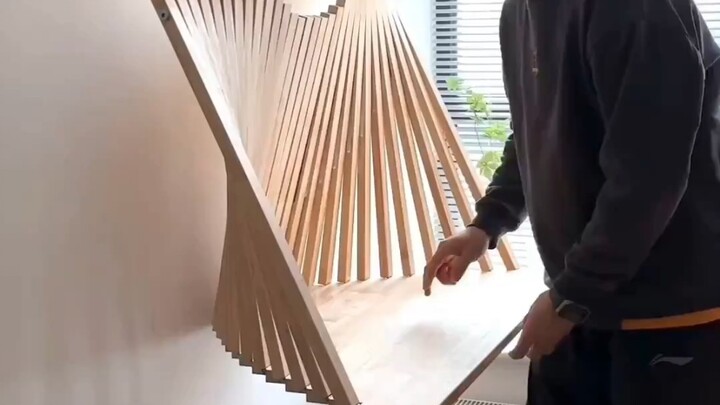 Membuat kursi lipat yang bisa digantung di dinding