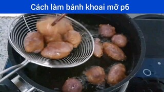 Cách làm bánh khoai mỡ p6