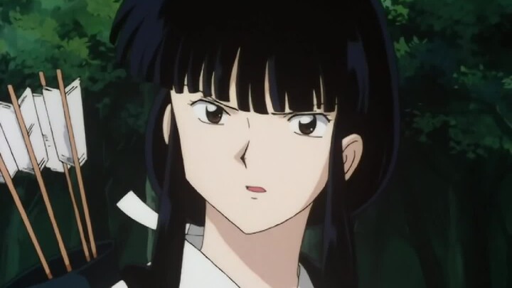 Naraku only changes his clothes when he sees Kikyo.