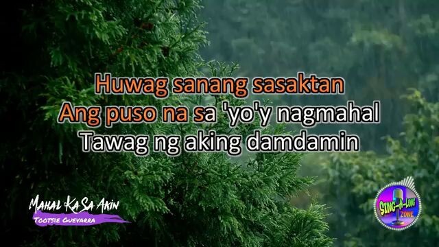 mahal ka sa akin karaoke
