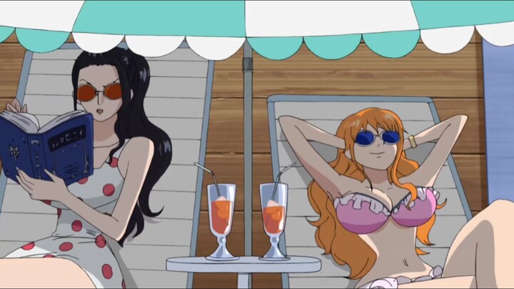 Robin dan Nami Cantik Banget disini