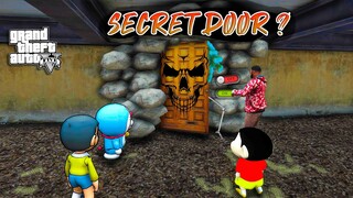 GTA 5 : Shinchan Doraemon Opening The Ultimate Secret Door Of Michael House.. in Gta5