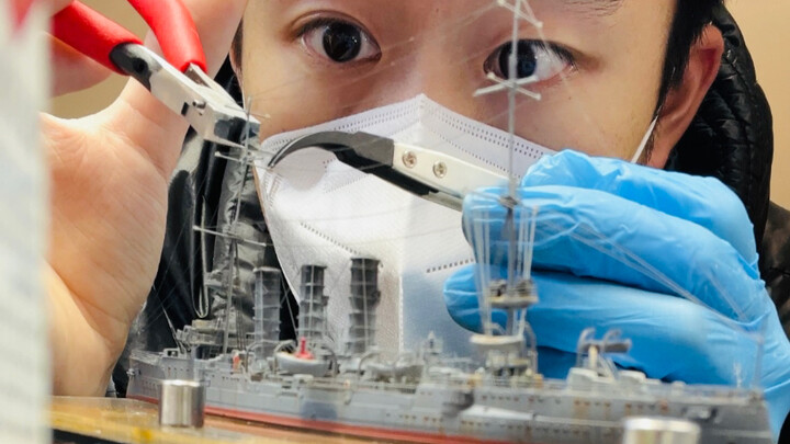 You said that the Gundam assembly is too easy? Why don’t you just build a ship? ! !