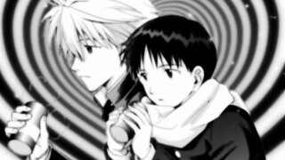 shinji ikari and kaworu nagisa        -        [ mmd ] cr . sparkleFox  ( y t ) ♡~♥~(┛❍ᴥ❍)┛彡┻━┻┻━┻