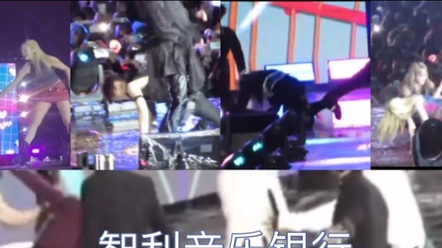 ไอดอลหลายคนตกลงมากลางสายฝนและลูกเห็บตกที่ Music Bank Chile