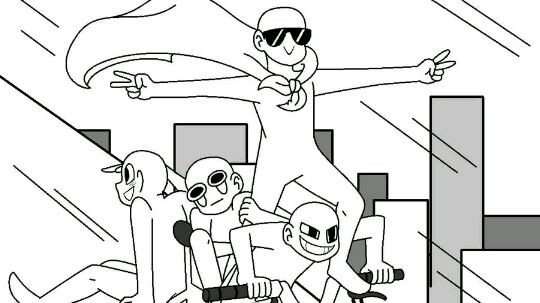 Ketika Team Kocak Naik Sepeda