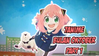 CATAT!! 7 ANIME BULAN OKTOBER 2022 Part 1