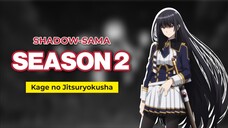 KAGEJITSU SEASON 2 BAKAL TAYANG OKTOBER NANTI