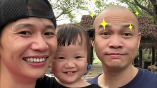 接受粉丝挑战的第一天😀2岁宝宝当老板的一天是否挑战成功😂 #人类幼崽 #挑战 #露兮粑粑