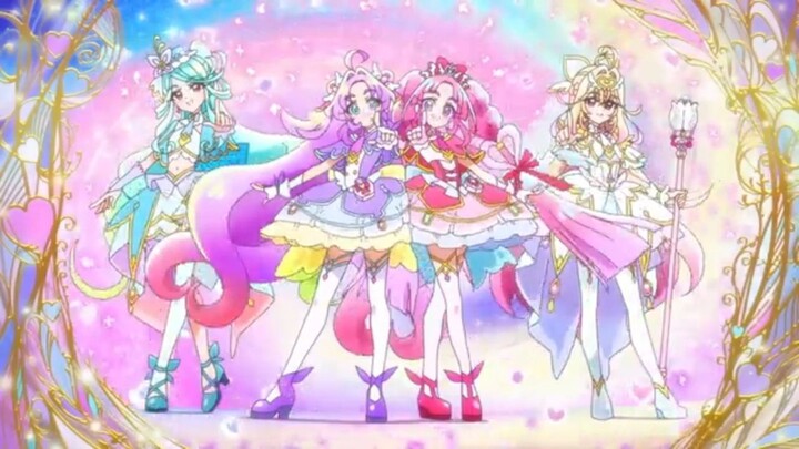 ゴセイジャーvs名探偵プリキュアvsシンケンジャーvsキミとアイドルプリキュア 変身シーン