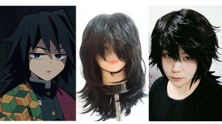 [ Demon Slayer ] Tomioka Giyuu wig styling