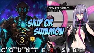 Review, Skip atau Summon Replace Knight & King | Counter:Side