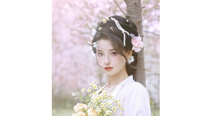 【Beichuan Wanwan】How Well Cherry Blossom Rain Matches Hanfu