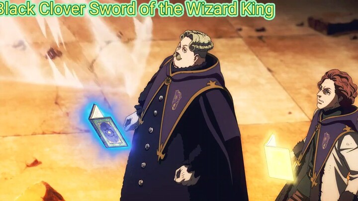Black Clover Sword of the Wizard King Fight Trailer  🖤🔥